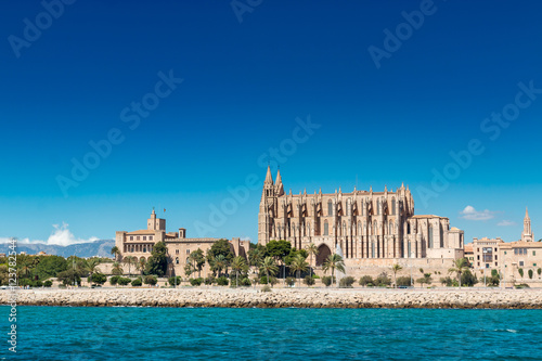 Ocean view from the Majorca Cathedral 