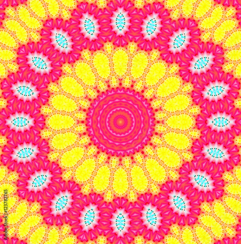 Bright abstract pattern