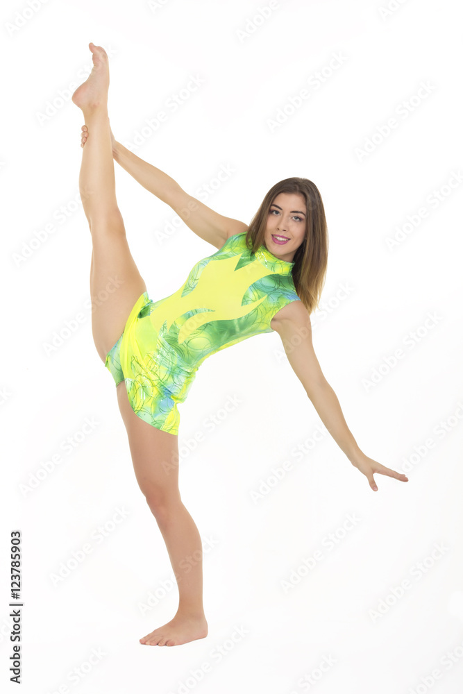 Gymnastic girl 