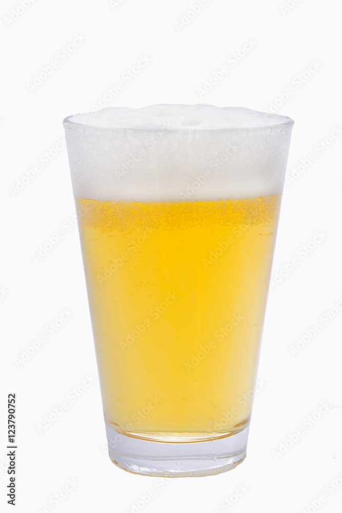 Glass with beer Glass with beer