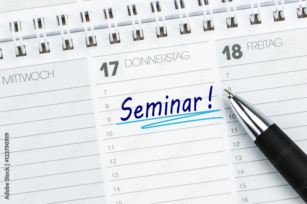 Seminar Termin im Kalender Seminar Termin im Kalender