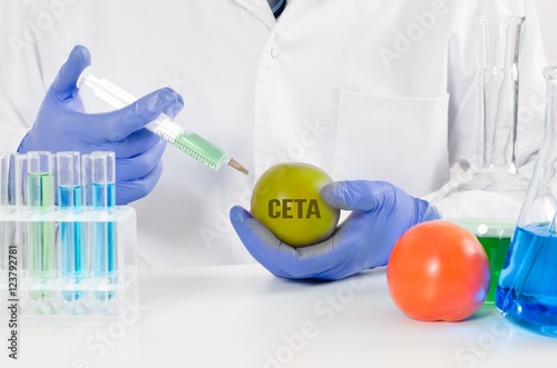 CETA free-trade agreement and Genetic modification of fruits and vegetables photo