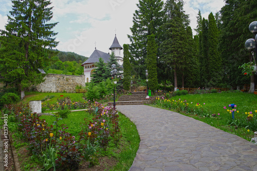 Pangarati Monastery gardens photo