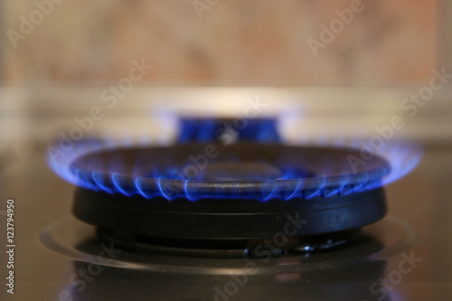 Domestic gas burner © bluejeansw