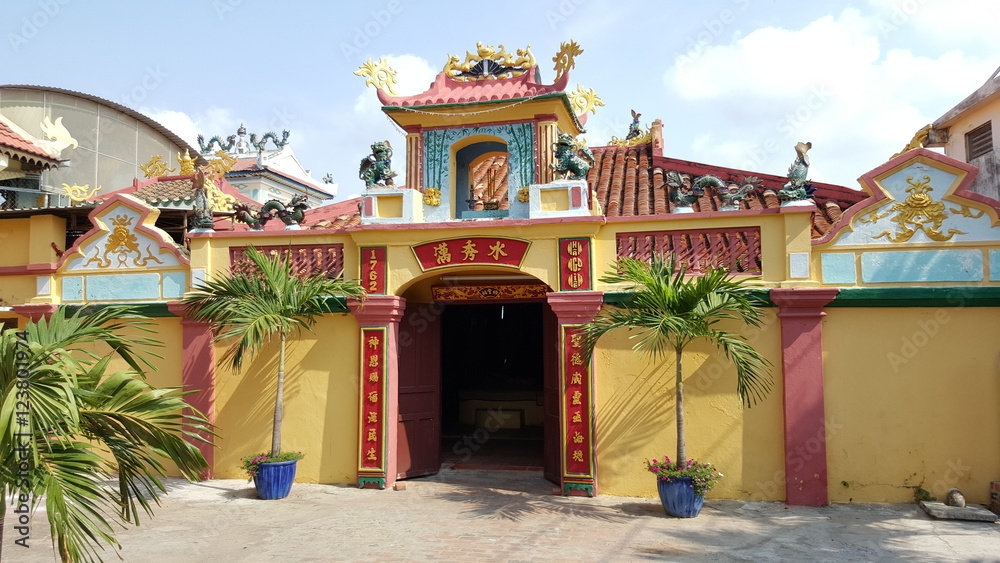 Obraz premium City, sight and streetlife in Vietnam