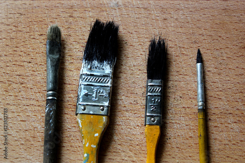 Slika na platnu Brushes