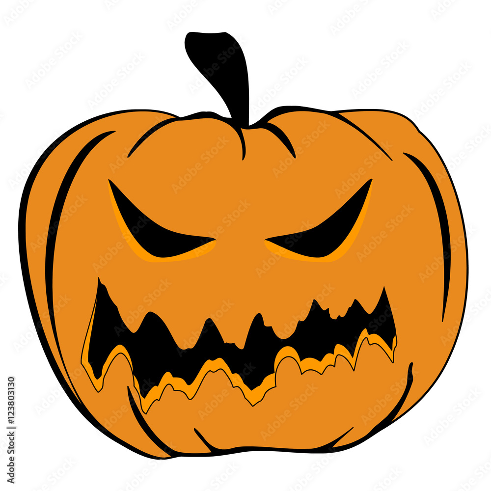 Fototapeta premium Halloween pumpkin 