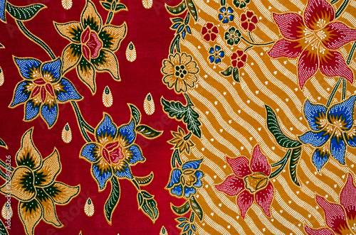 Obraz na płótnie Pattern for traditional clothes malaysia include batik