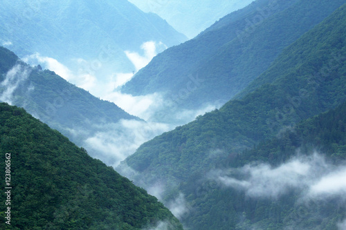 遠山郷からの眺望