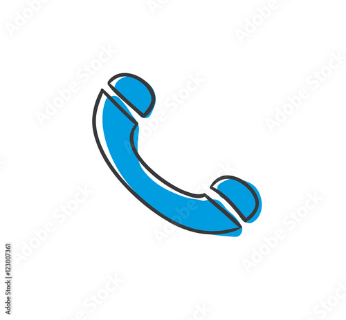Stick Figures Series Icon / Telefon