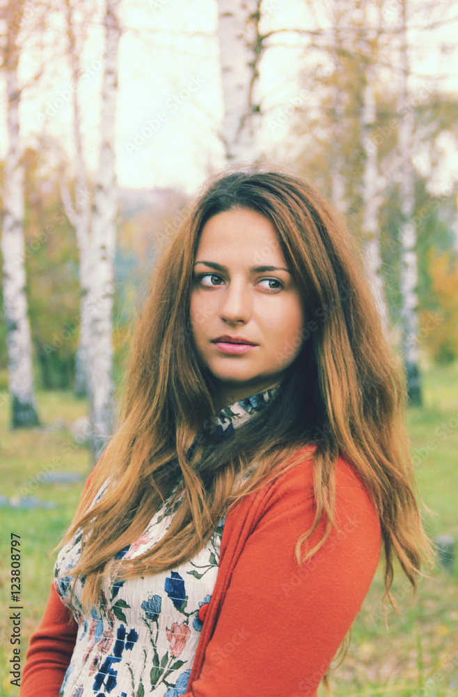 Woman in nature
