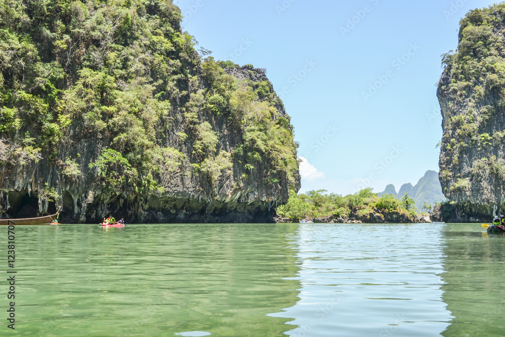 Thailand excursion Kayak