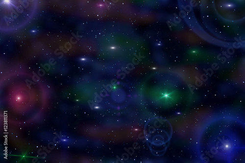 abstraction star nebula sky