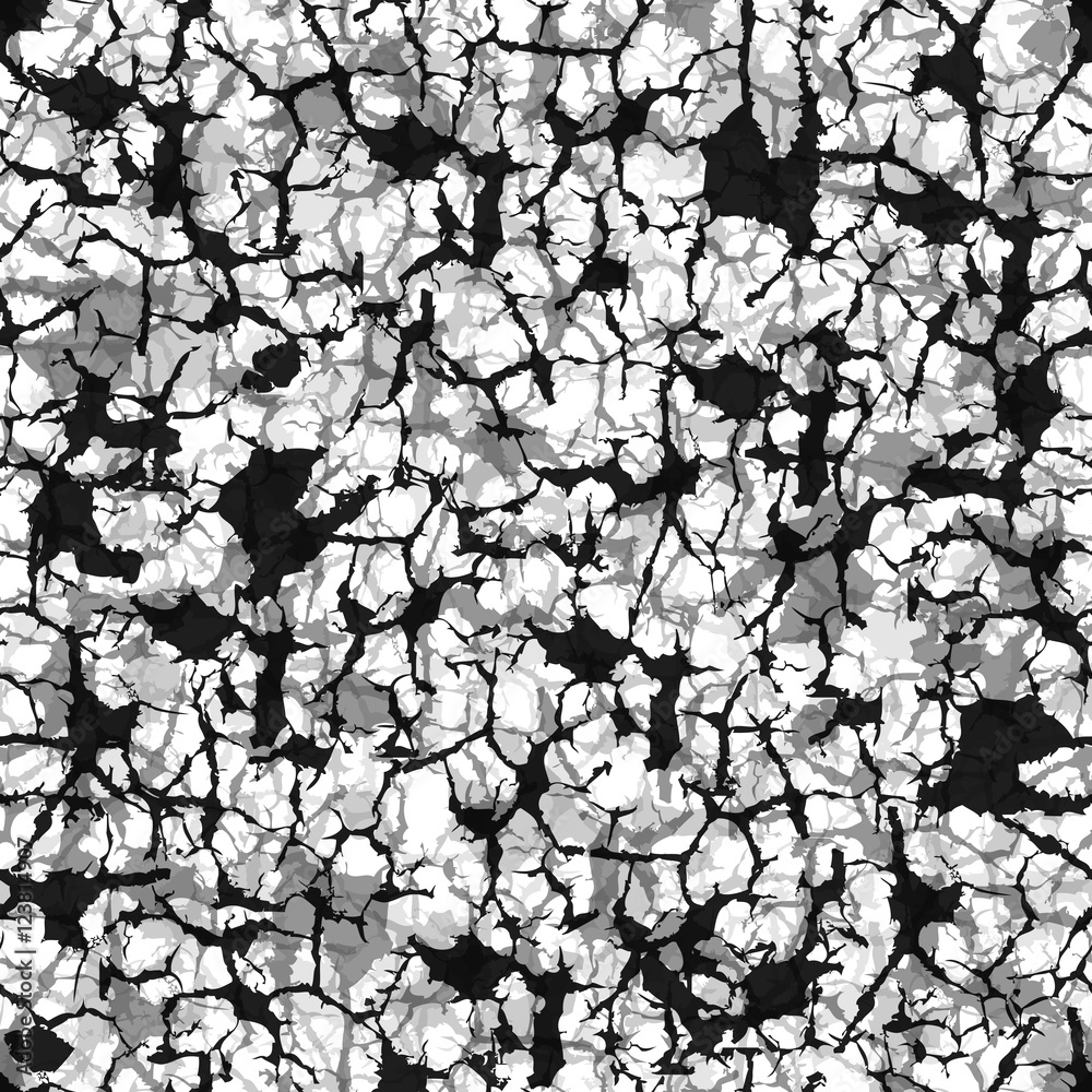 Fototapeta premium network of cracks seamless pattern
