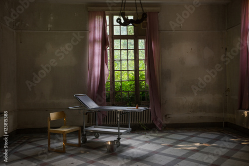 old abandoned hospital