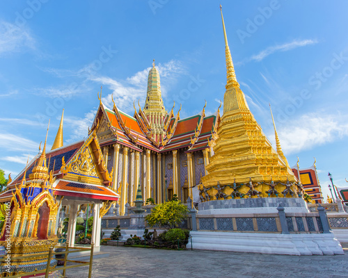 Photography Wat Phra Kaew Ancient temple in bangkok Thailand
