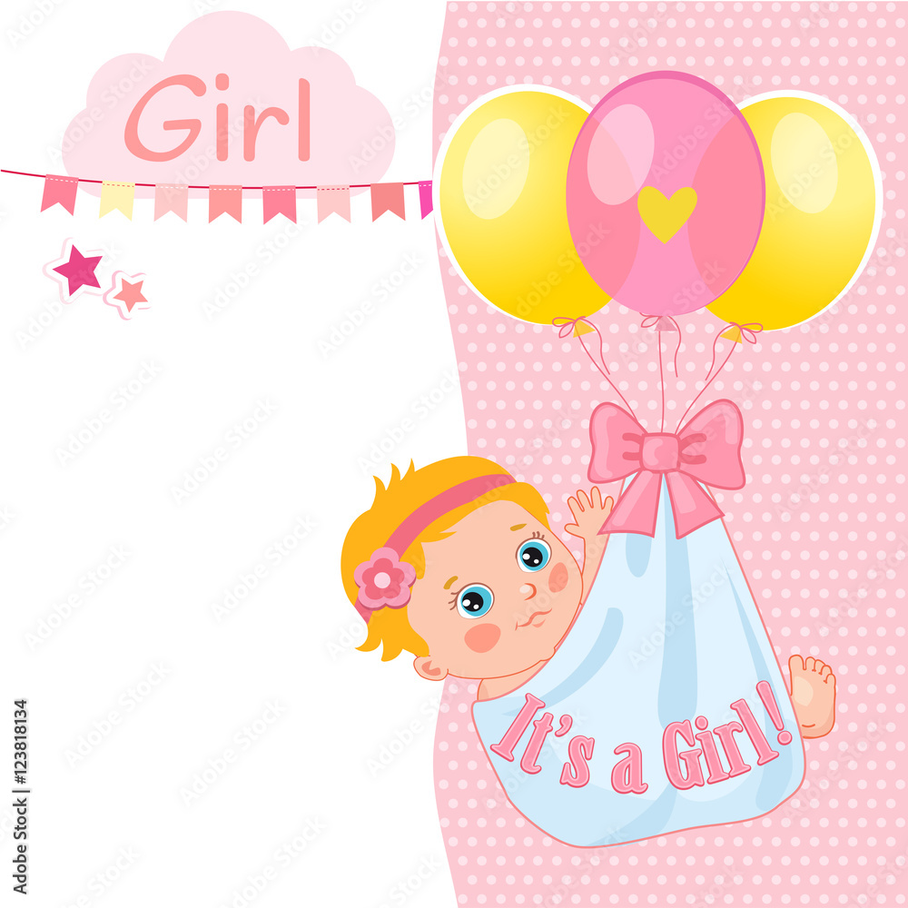 Template for baby shower card deals