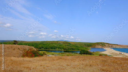 The outflow of Veleka river