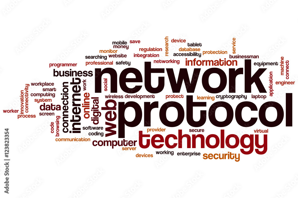 Network protocol word cloud Network protocol word cloud