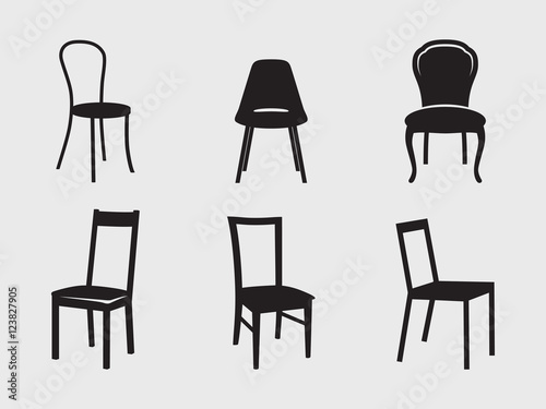Chairs icons