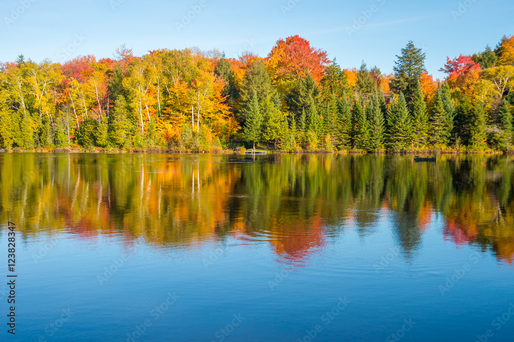 Autumn colors in Quebec, Canada