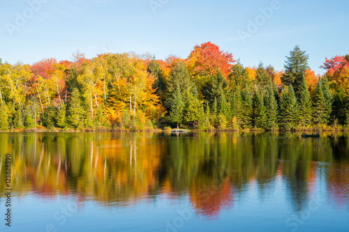 Autumn colors in Quebec, Canada