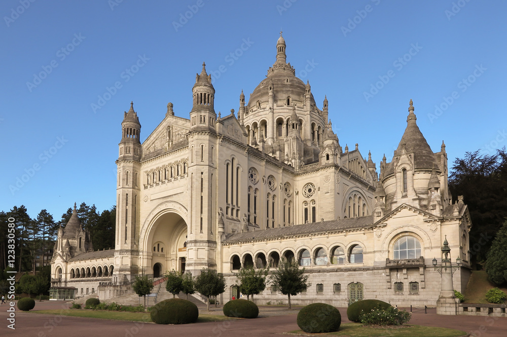 Basilica of St. Therese of Lisieux in Normandy