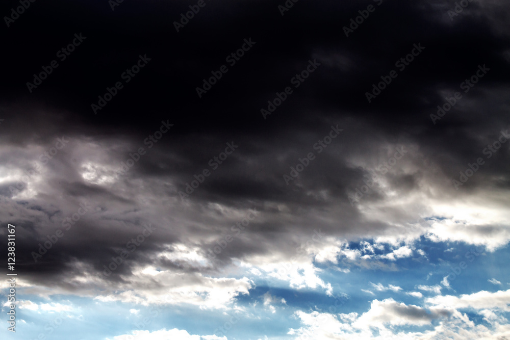 Obraz premium The Blue Sky and Clouds