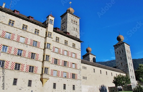 Stockalperpalast, Brig, Südwestansicht photo