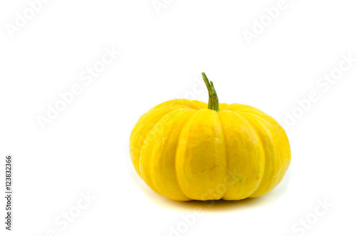 One small pumpkin.