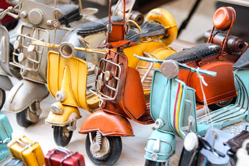 Bilder mit Rahmen Roller Italienische Roller Miniaturen Sammlung  © laudibi
