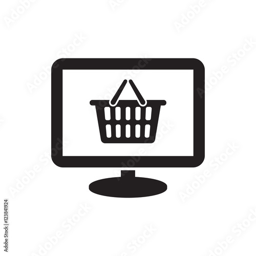 Online Shopping Icon.