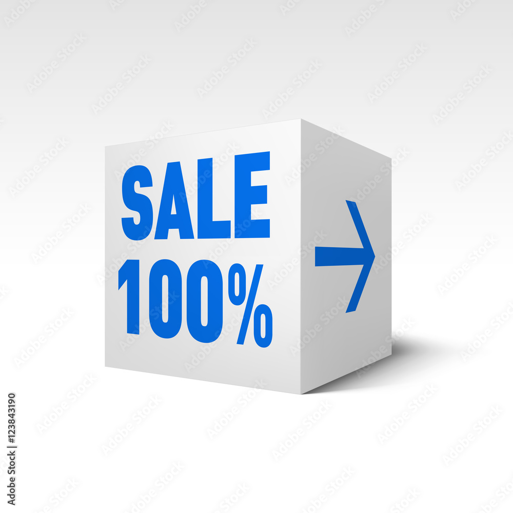 Sale Cube Sale Cube