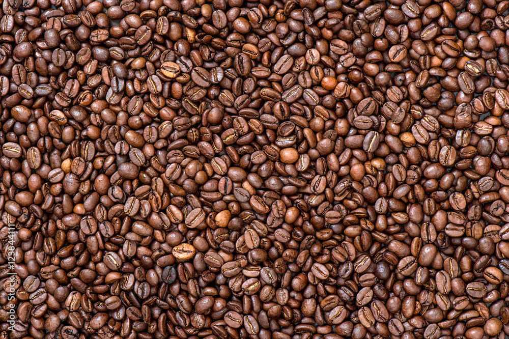 Coffee background texture. Brown beans Coffee background texture. Brown beans