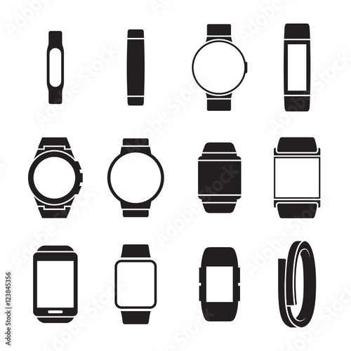 Smartwatch icons