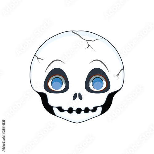 Little skull portrait for multiple uses, avatar, icon, other