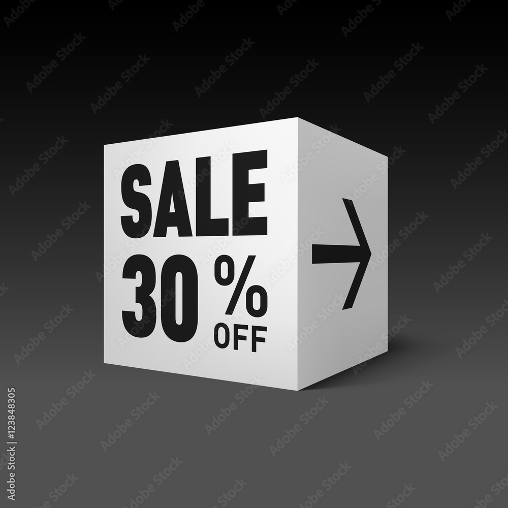Sale Cube Sale Cube