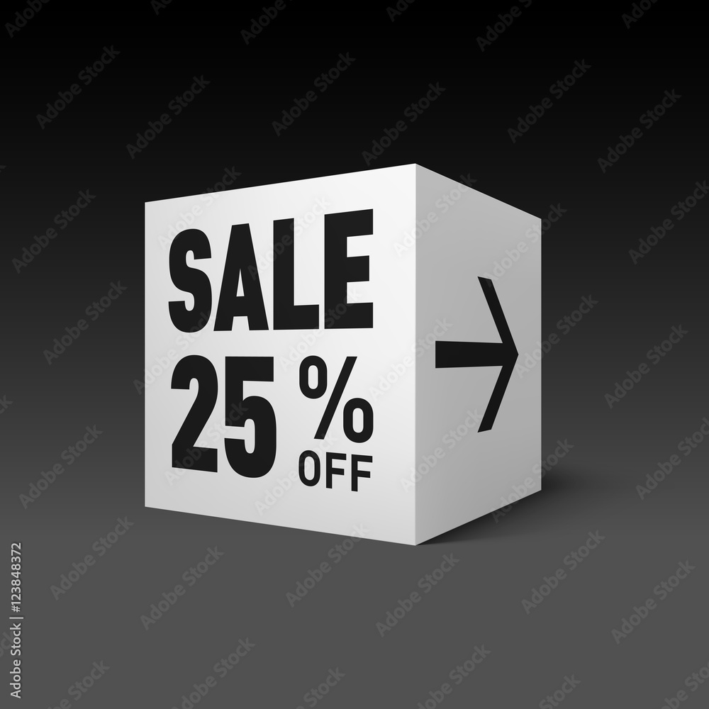 Sale Cube Sale Cube