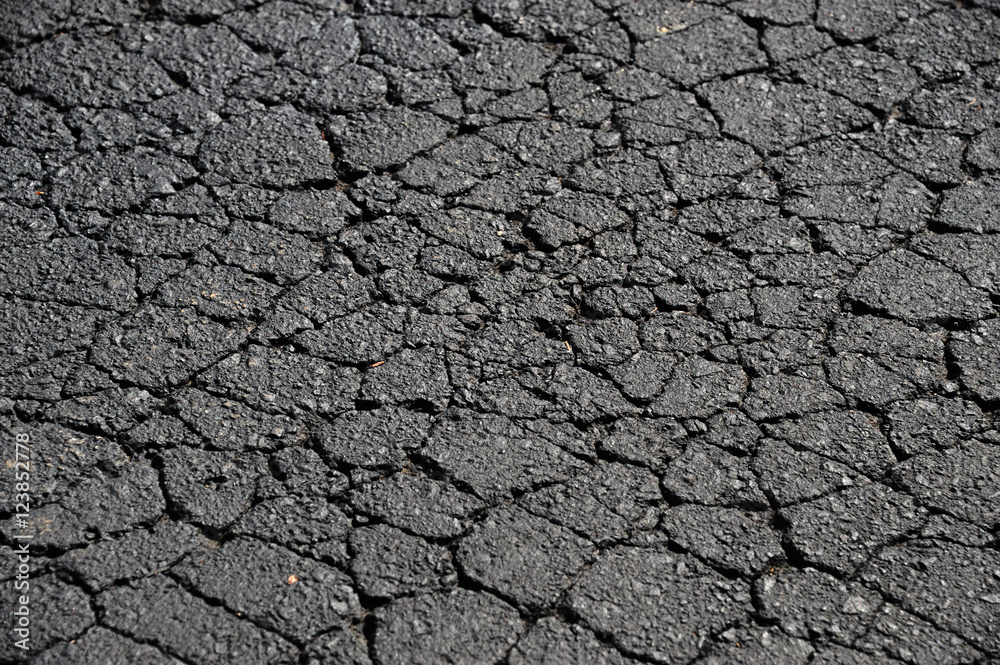 cracked asphalt road surface background cracked asphalt road surface background