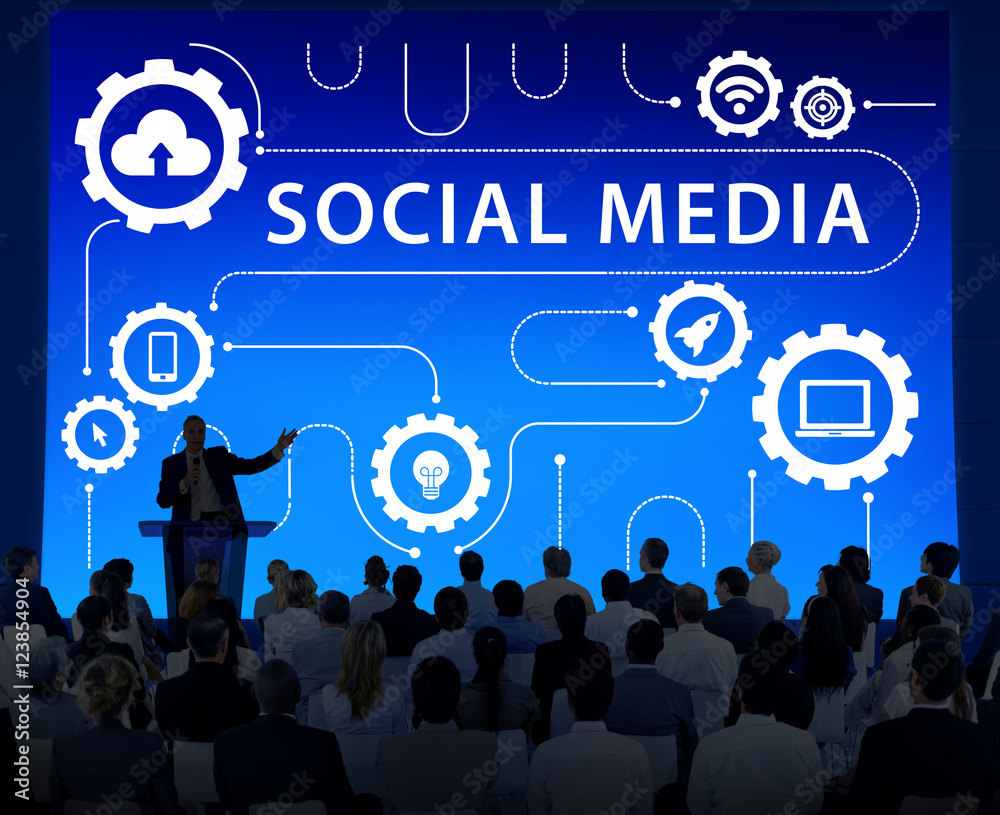 Social Media Sharing Online Exchange Concept Social Media Sharing Online Exchange Concept