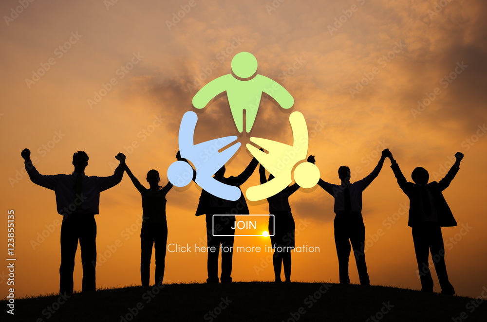 Fototapeta premium People Community Society Global Concept