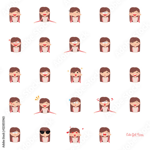girl expression faces