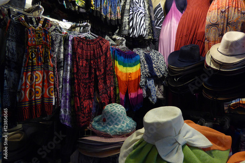 Hats, dresses and other clothes photo