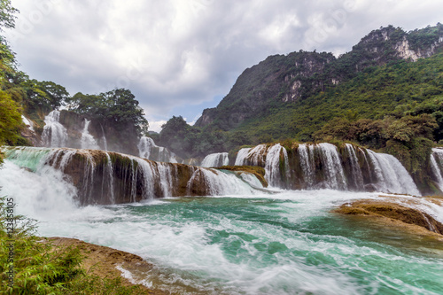 Bangioc waterfall in Caobang  Vietnam