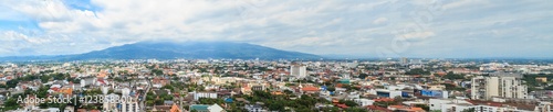 Fototapeta Naklejka Na Ścianę i Meble -  Cityscape Panorama of Chiang Mai