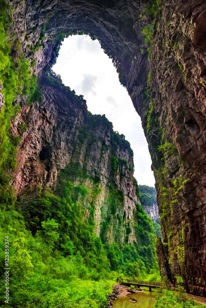 Wulong National Park, Chongqing, China StockFoto Adobe Stock