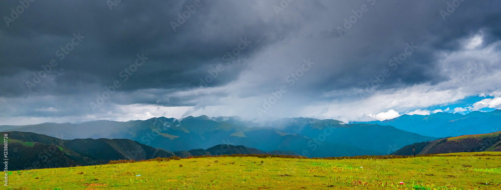 Fototapeta premium China Inner Mongolia natural grassland