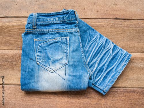 Closeup jean