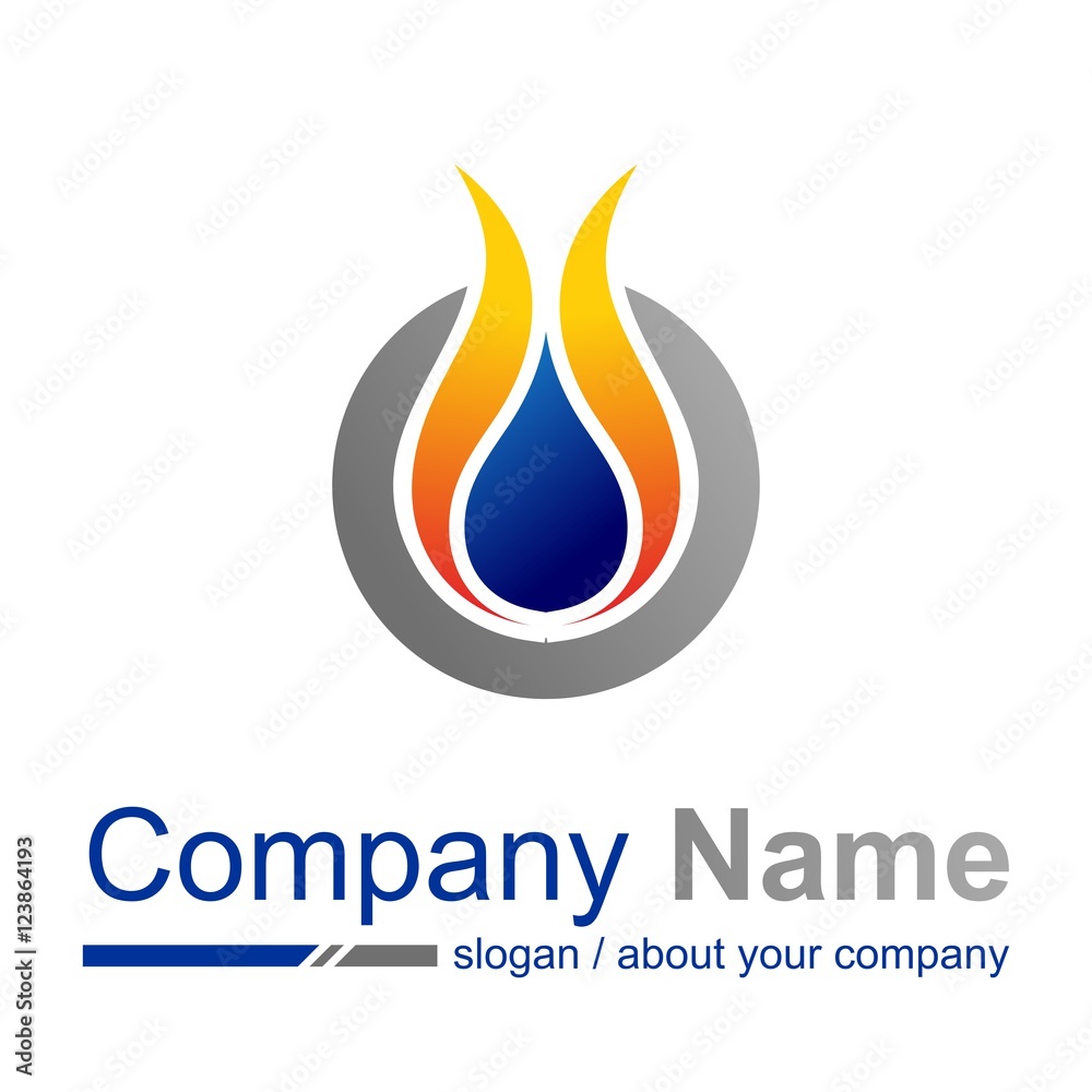 fire vector logo
