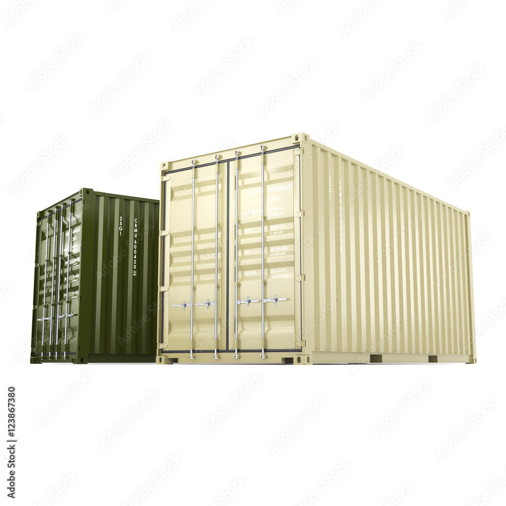 3D rendering container 3D rendering container